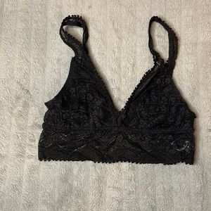 Black bralette